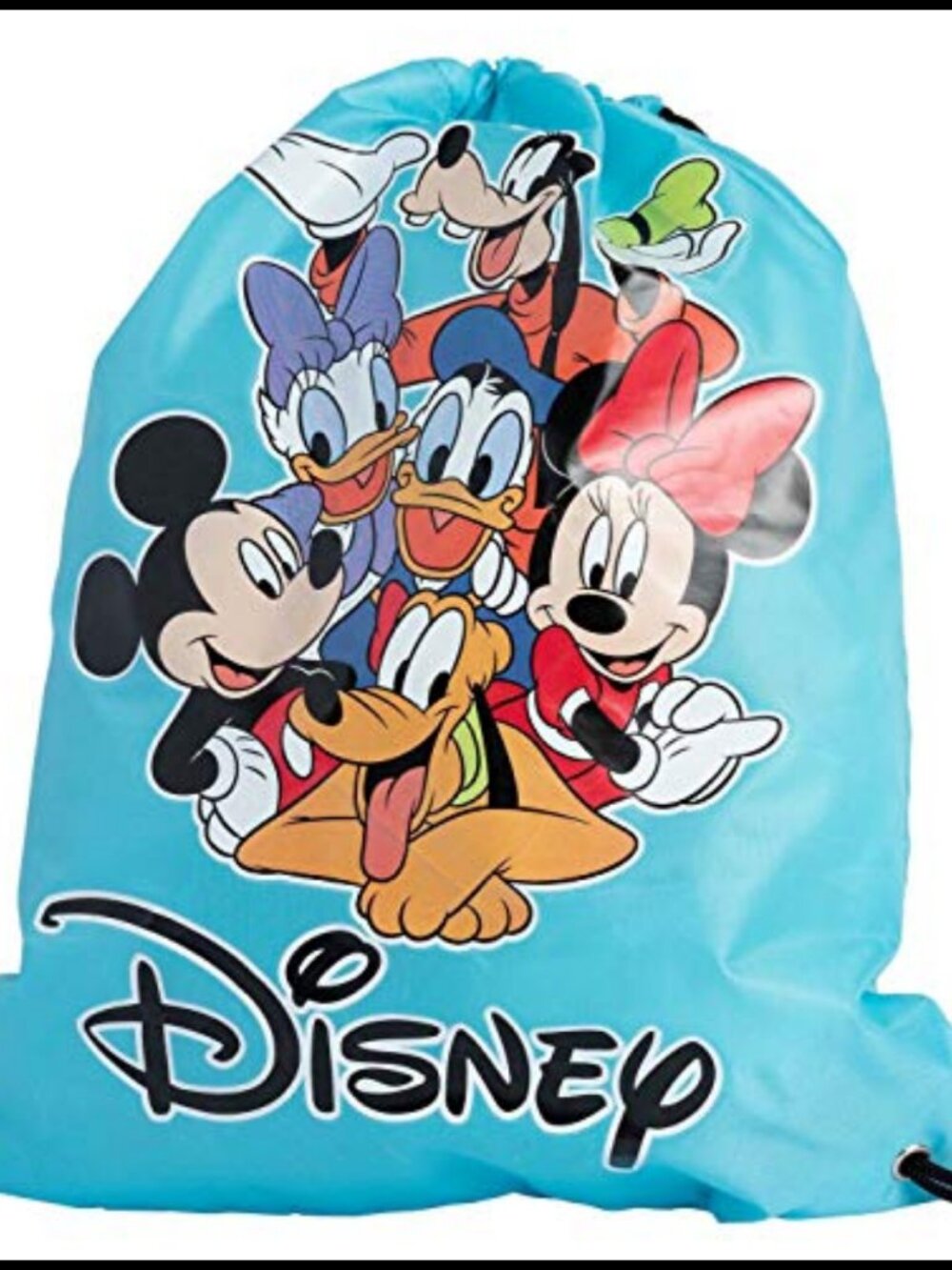 Disney Sling Tote Non-Woven Water Resistant Daypack Travel Bag